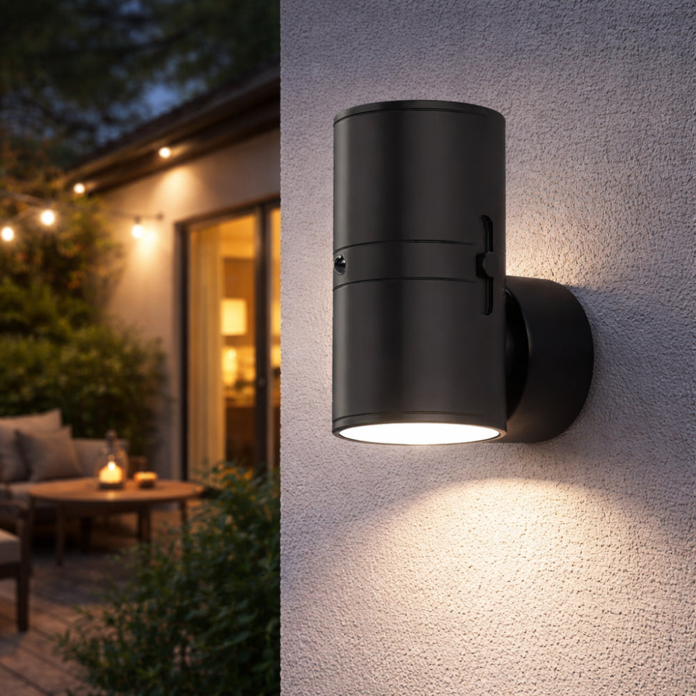 Lámpara nocturna LED con enchufe, regulable, con sensor de luz