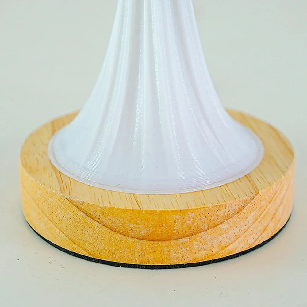 WoodGlow – Minimalist LED Table Lamp for Atmospheric Lighting