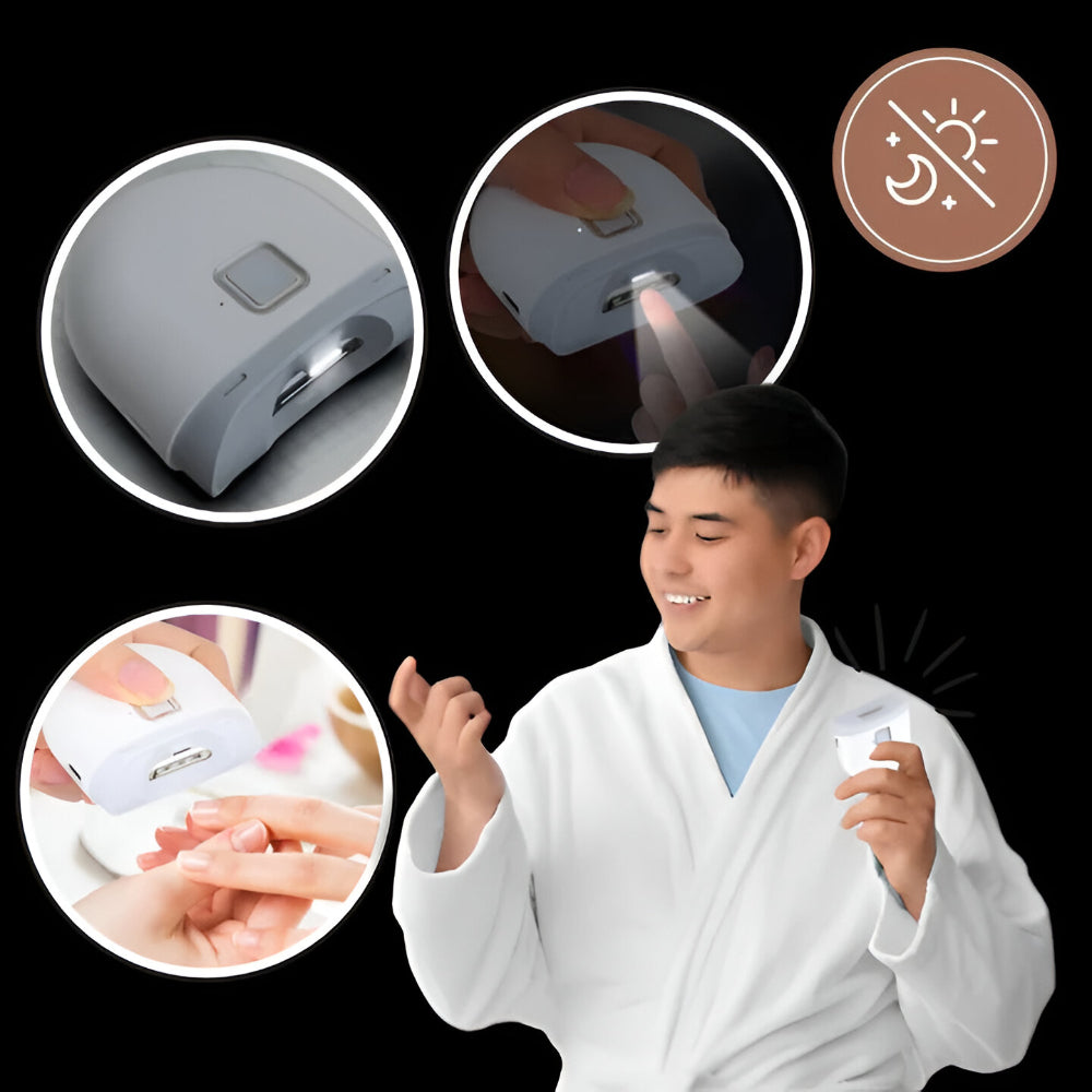 Nail Clipper Electric Rechargeable Dual Speed Trimmer