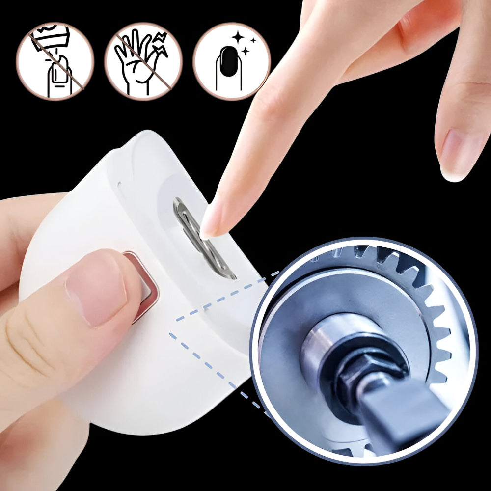 Nail Clipper Electric Rechargeable Dual Speed Trimmer
