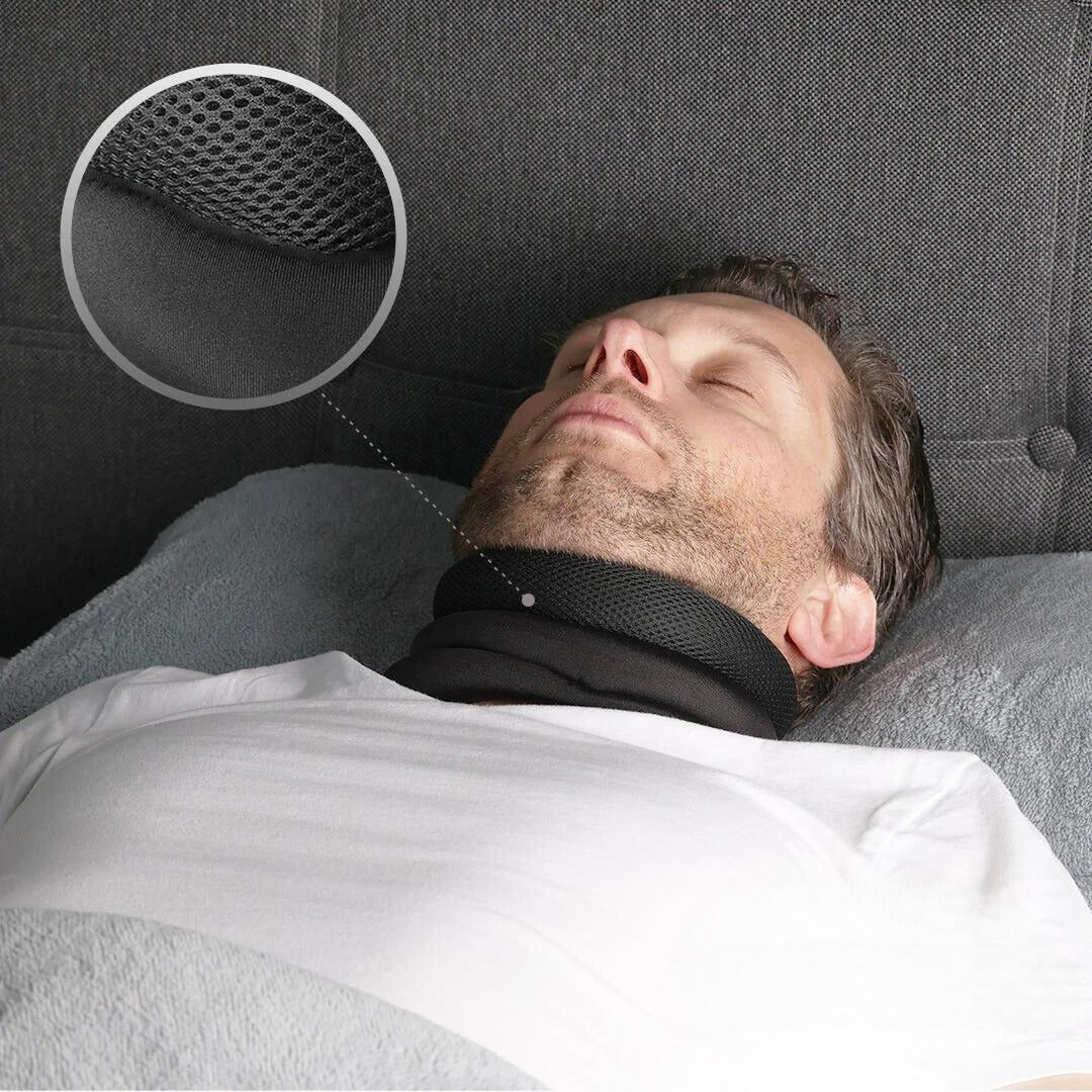 Nekbrace Anti Ronco Apoio Ergonómico para Pescoço Suporte para Dormir