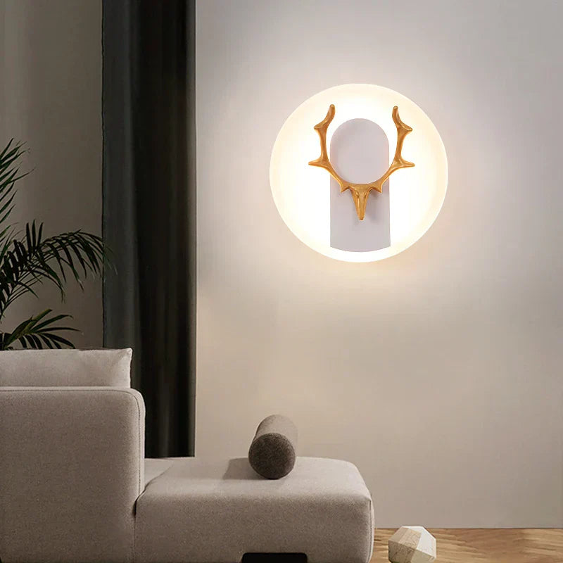 AntlerGlow - Modern LED Wall Lamp with Antler Design – Decorative Lighting
