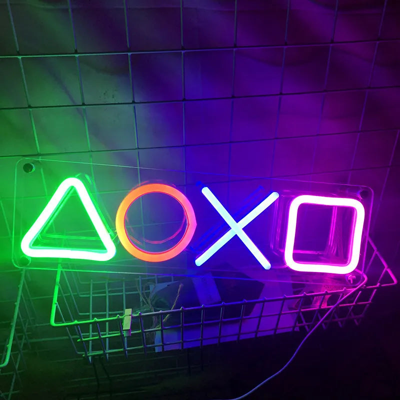 NeonGlow - Gaming Neon Sign met LED Verlichting voor Game Room Decor