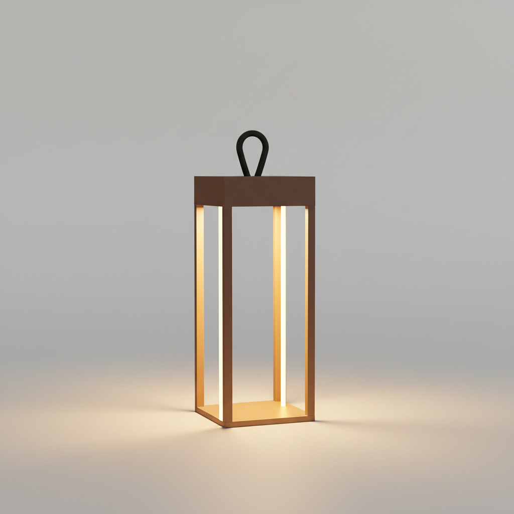 Table Lamp LED Dimmable Minimalist Metal Indoor Outdoor