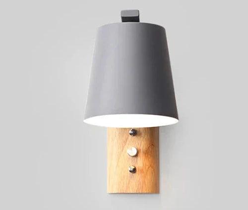 WoodLume – Modern LED Wall Lamp Made of Wood for Living Room & Bedroom