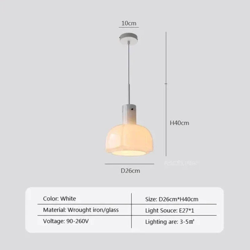 Elegância Medieval - Candeeiro Suspenso Transparente