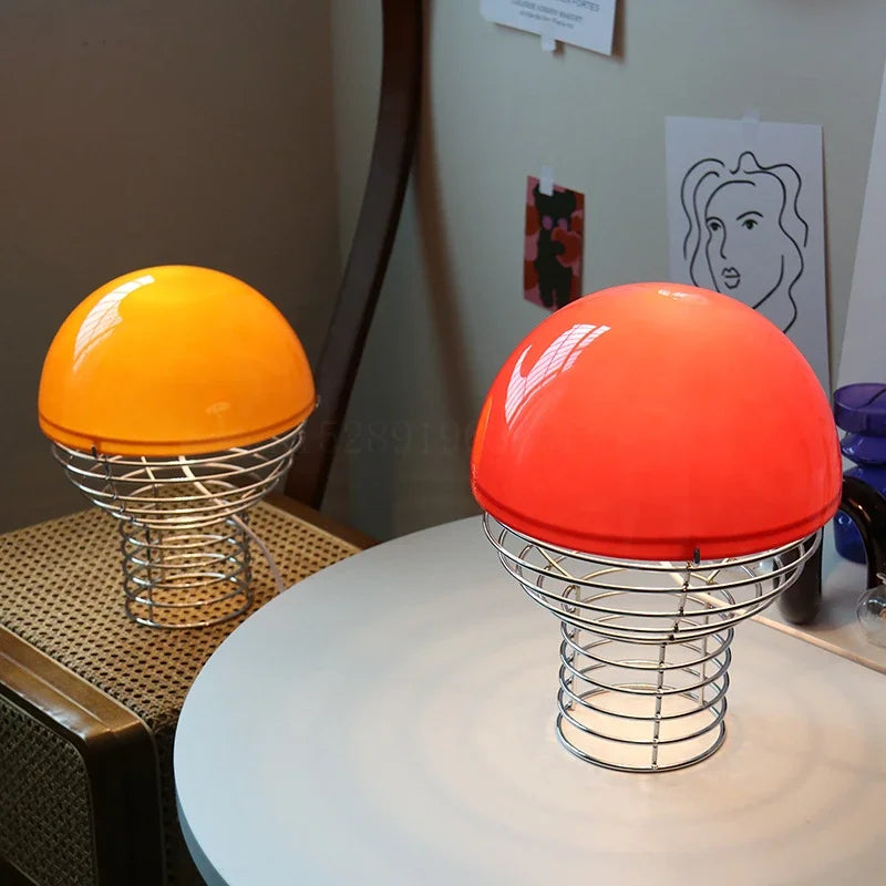 LumeSphere – Lampada da tavolo in vetro con design scandinavo