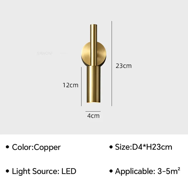 UrbanCopper – Copper Wall Lamp With Luxurious Appearance