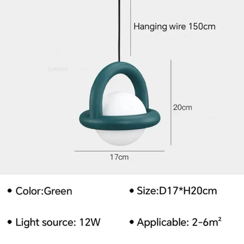 GlowSphere - Lampada a sospensione LED luminosa