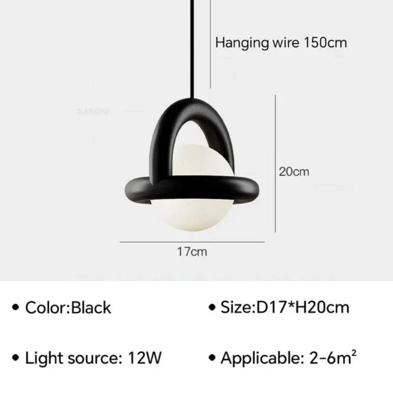 GlowSphere - Lampada a sospensione LED luminosa