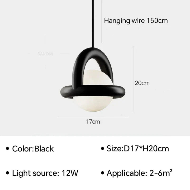 GlowSphere - Lampada a sospensione LED luminosa