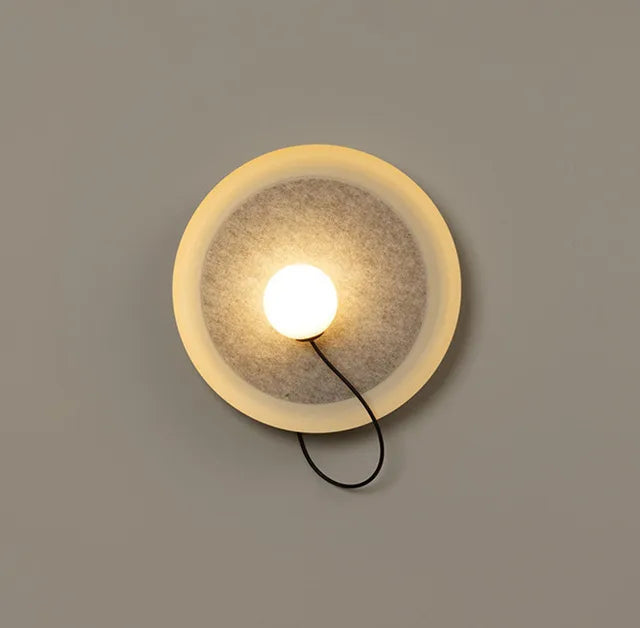 NordicGlow - LED Wall Lamp with Glass Globe Modern Lighting