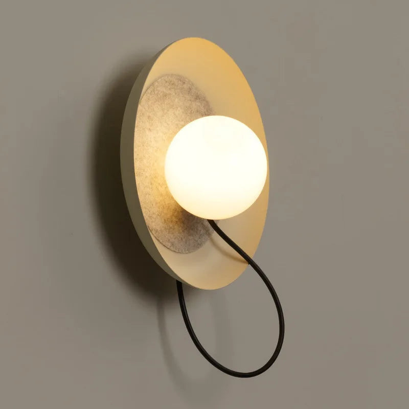 NordicGlow - LED Wall Lamp with Glass Globe Modern Lighting