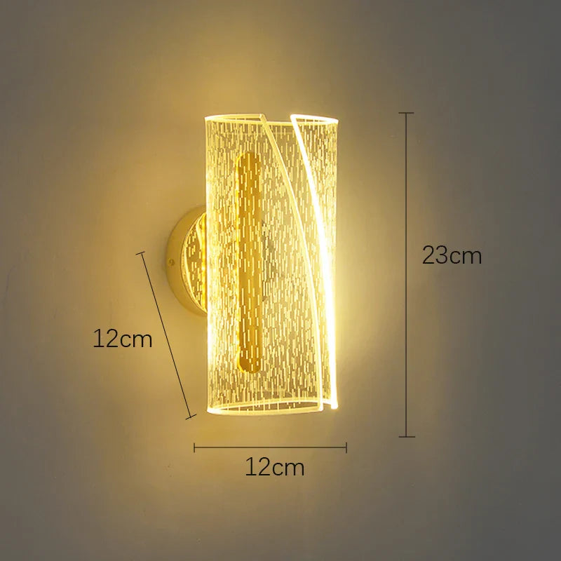 NoordGloed - Scandinavische LED-Wandlamp