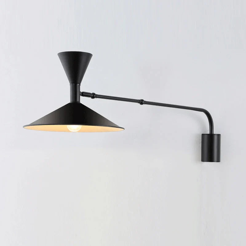 LumiFlex - Nordic Swing Wall Lamp – Adjustable LED Reading Lamp for Living and Work Spaces