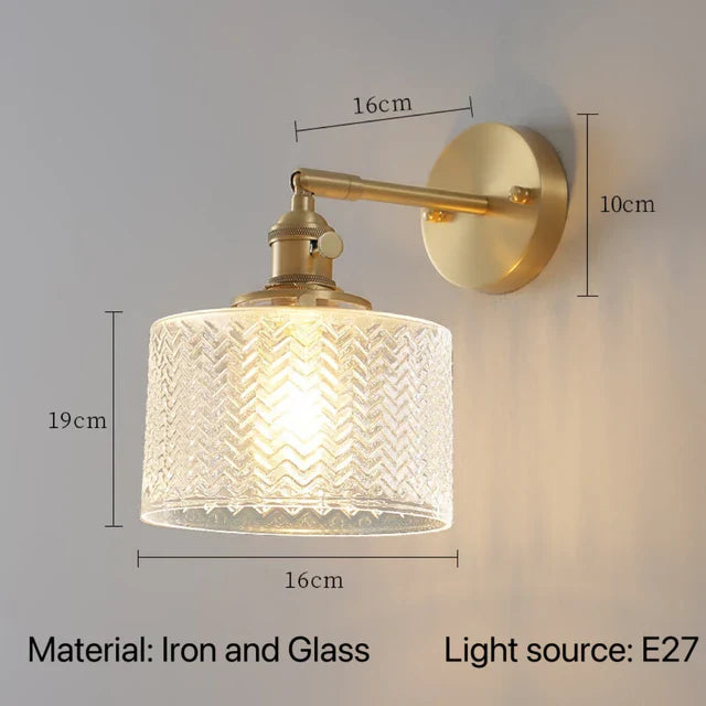 RetroGlow - Scandinavian Wall Lamp