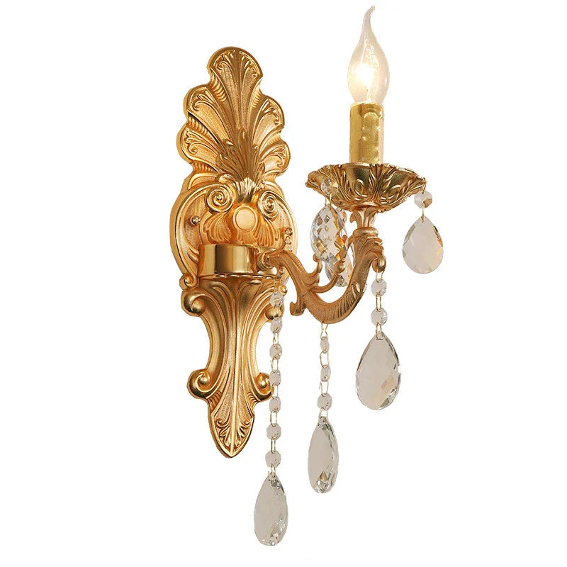 CrystalLume - Luxury Crystal Wall Lamp