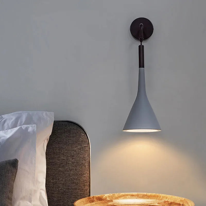 FloralElegance – Nordic Orchid Wall Lamp