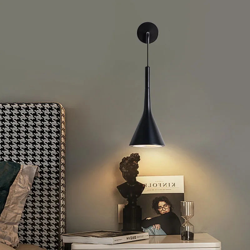 FloralElegance – Nordic Orchid Wall Lamp