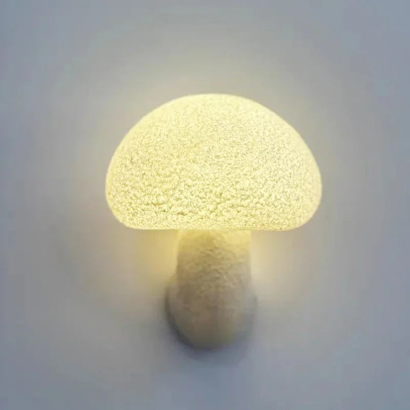 NordicGlow - Candeeiro de Parede Moderno em Forma de Cogumelo com LED