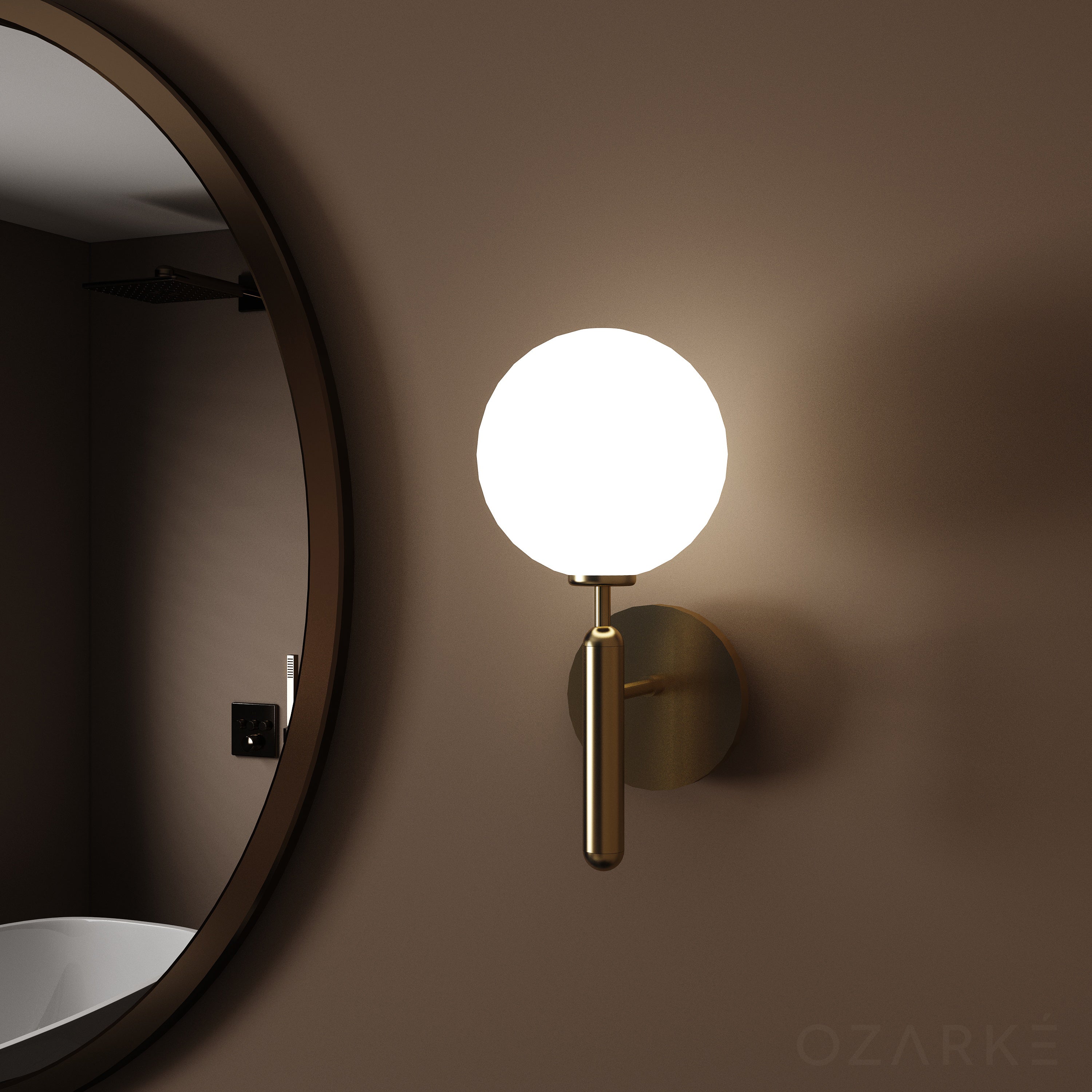 Candeeiro de Parede Nordic Luxe - Design Moderno e Materiais de Alta Qualidade