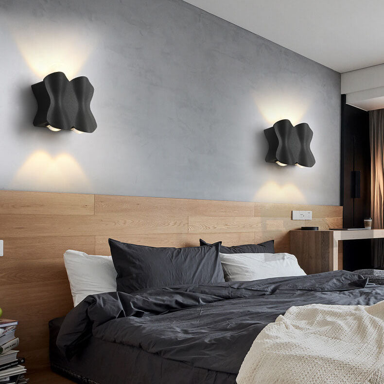 Lámpara de pared LED impermeable minimalista moderna de aluminio