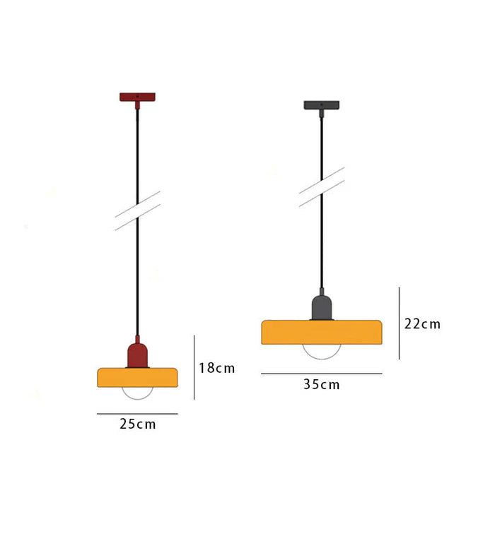 ScandinavianLicht - Candeeiro de tecto suspenso