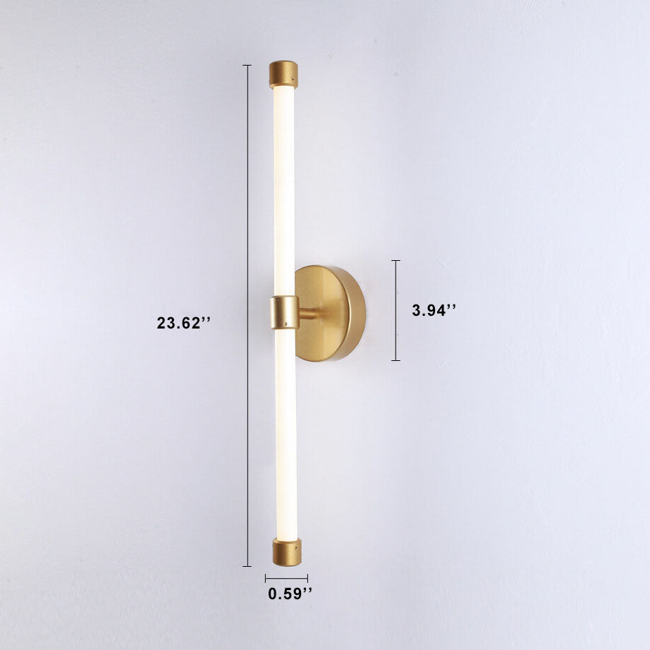 Candeeiro de parede LED minimalista moderno com 1 luz