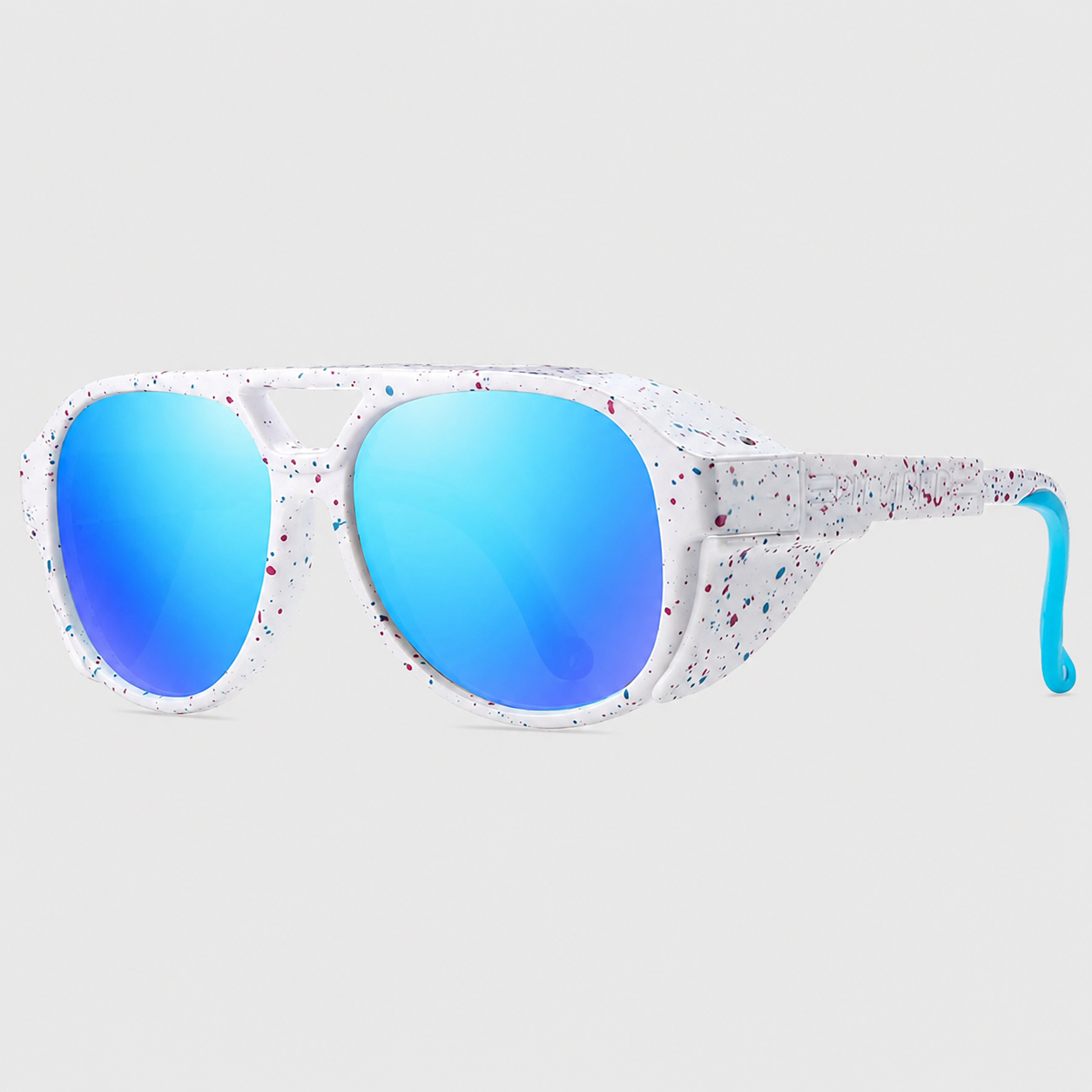 Motorcycle Sunglasses Wraparound Mesh Goggles