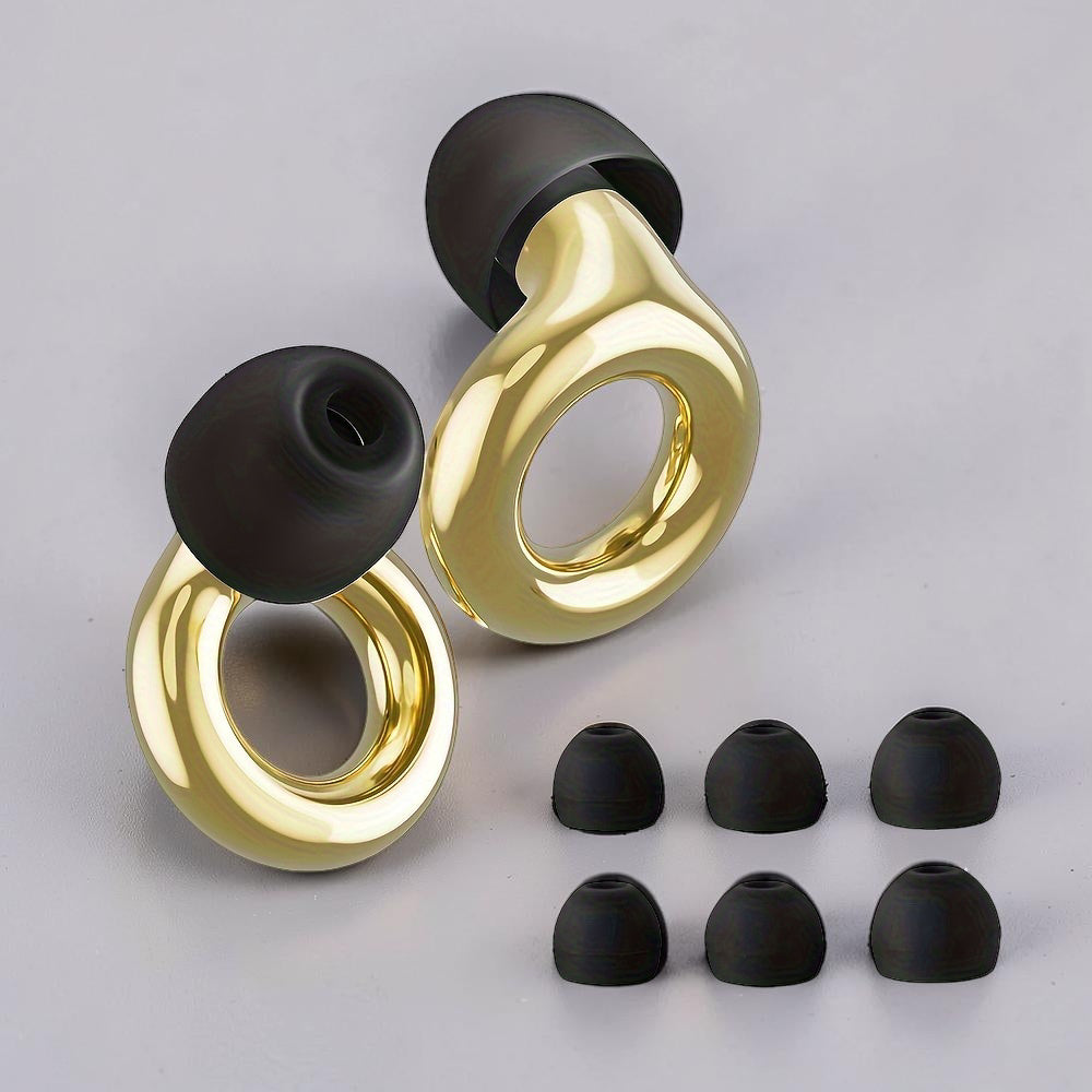 Ear Plugs Noise Reduction Concert Travel Reusable Ear Protection