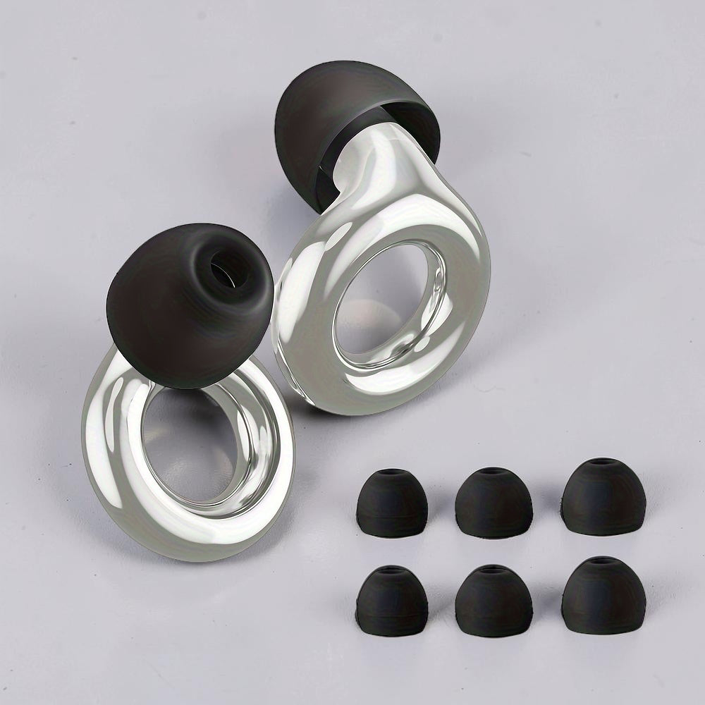 Ear Plugs Noise Reduction Concert Travel Reusable Ear Protection