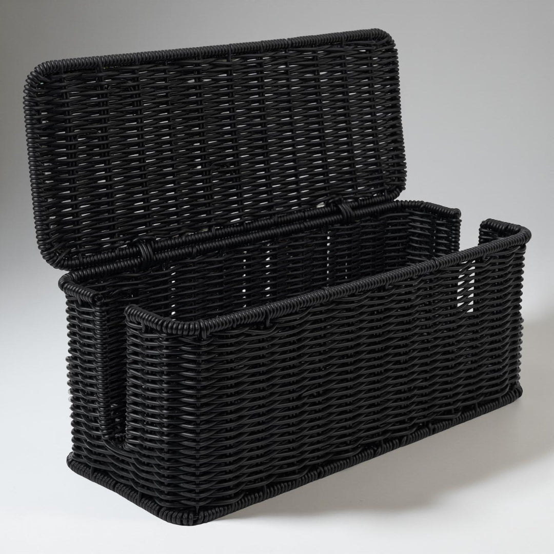 Opbergdoos Kabel Organizer Kunststof Rattan Bureau Opruiming