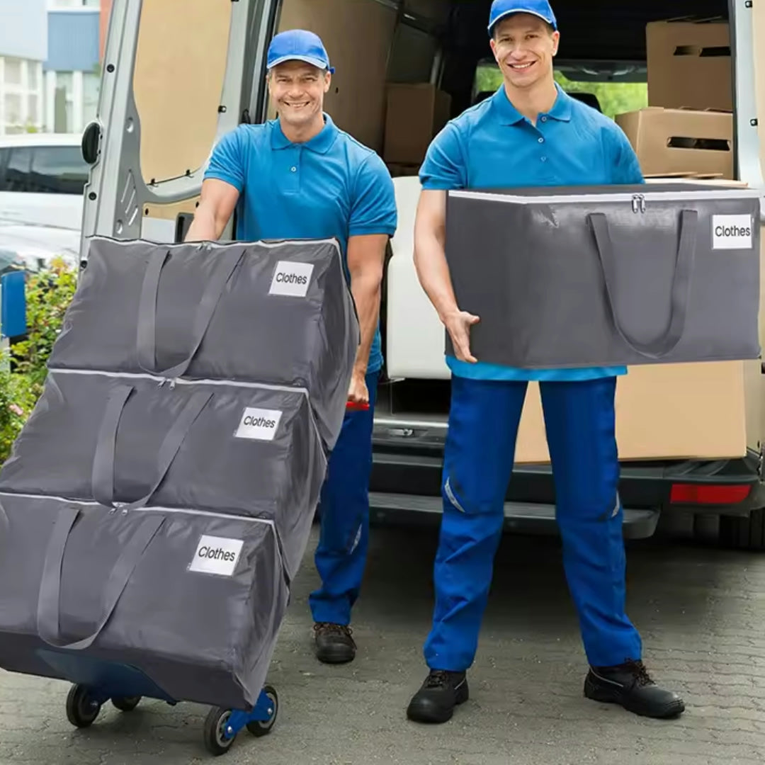 Mala de Armazenamento Mala de Mudança Grande Conjunto Organizador de Roupas