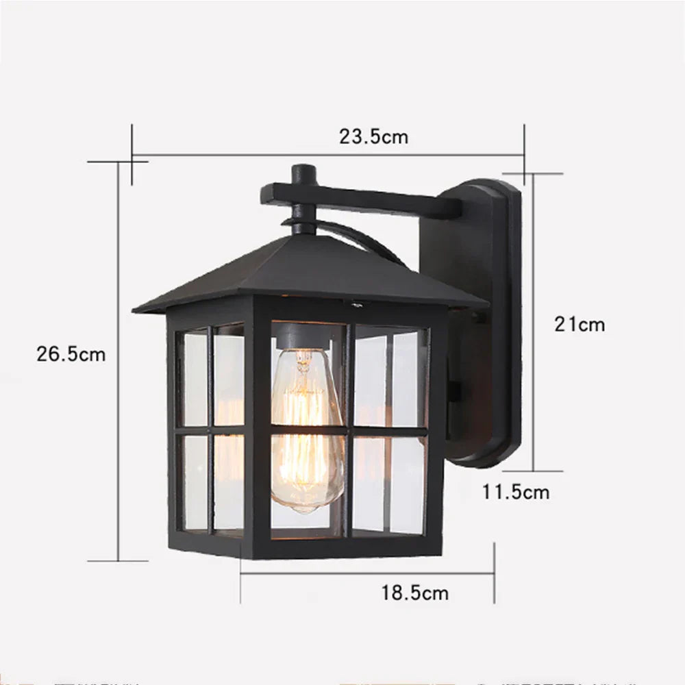 RetroLux - Lampada da parete classica