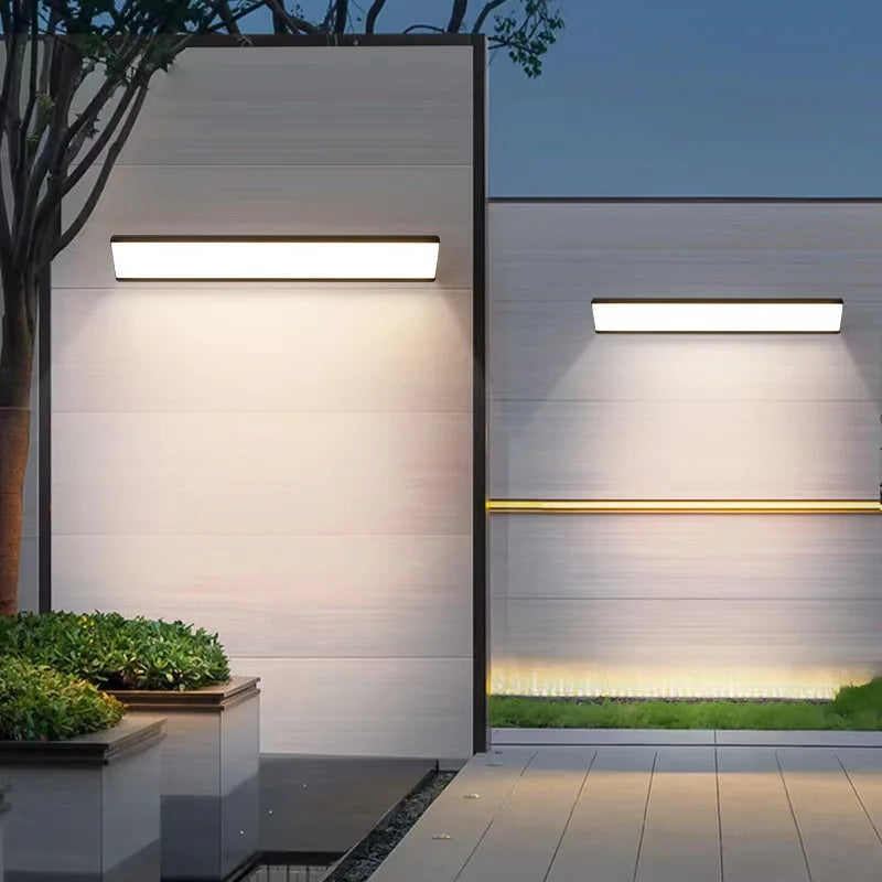 LumiBeam – Modern LED Garden Lamp for Outdoors – Weatherproof Wall Lamp for Patio & Driveway