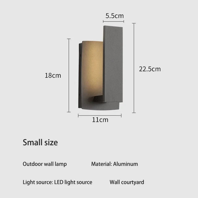 Luminara - Candeeiro de Parede Elegante e Resistente ao Tempo