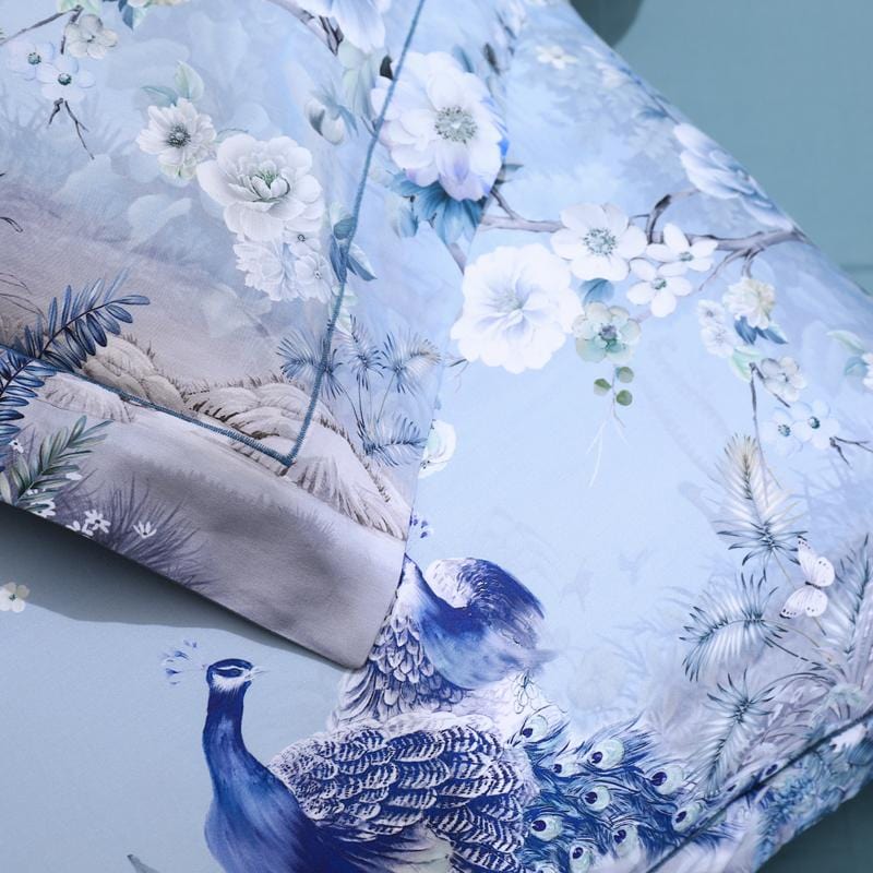 Set Copripiumino Blue Solaire (Cotone Egiziano)