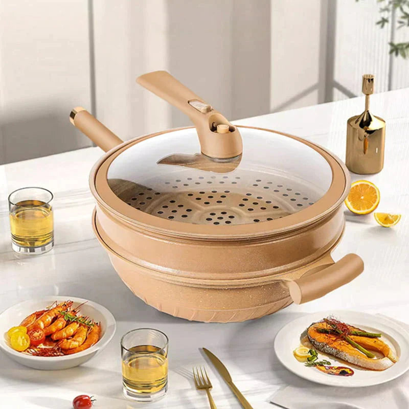 Eco Cuisine - Wokpan Premium per tutte le fonti di calore