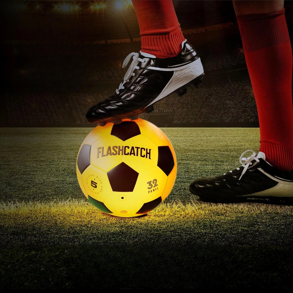 Pallone Calcio Mondiale  Luminoso LED Bambini Gioco Notturno