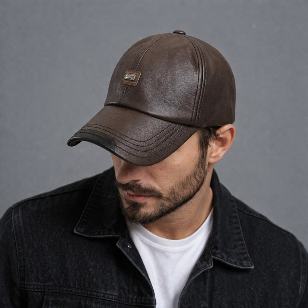 Pet Heren Verstelbare Baseball Cap Vintage Stijl Casual