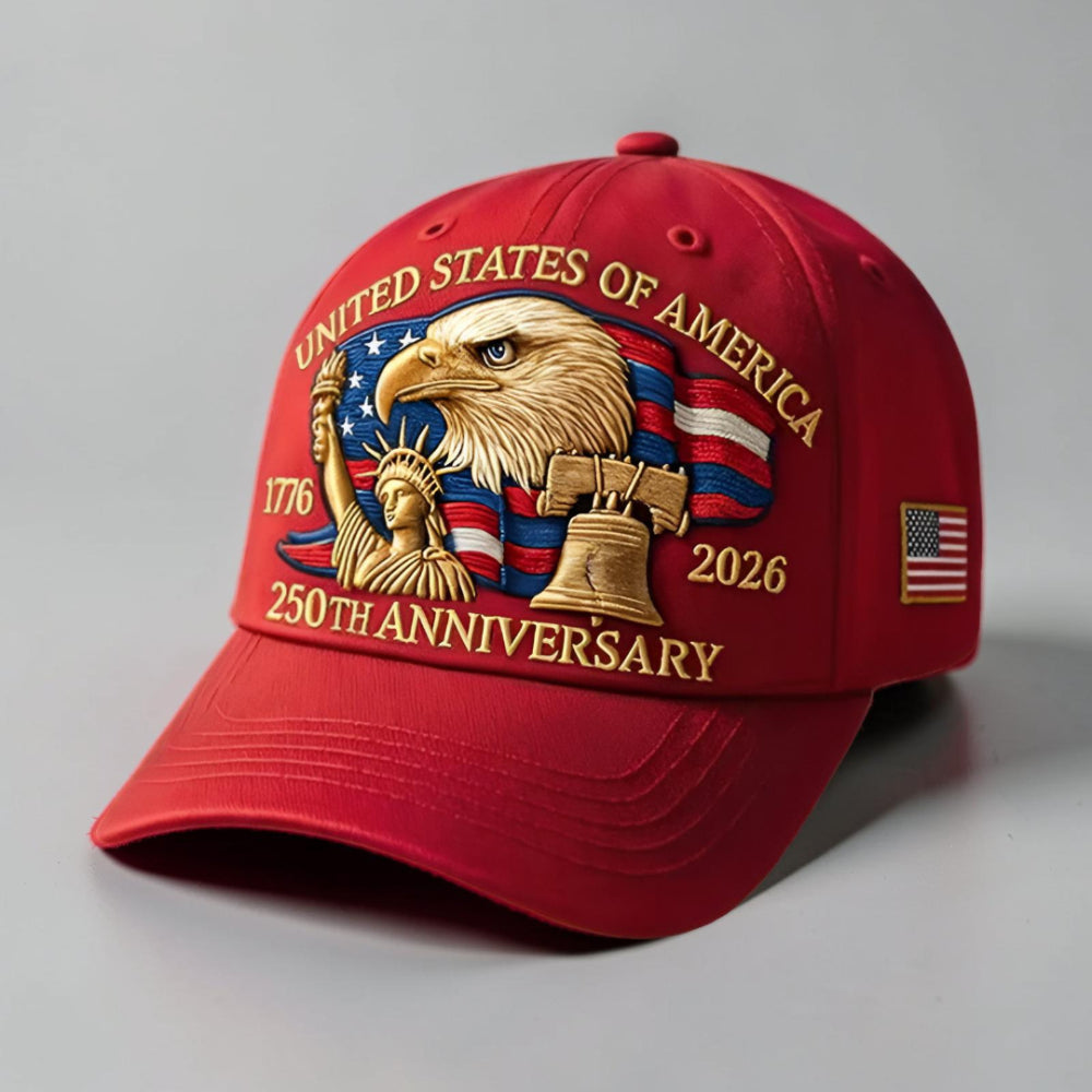 Cap Adjustable Baseball Patriotic Eagle Casual Outdoor