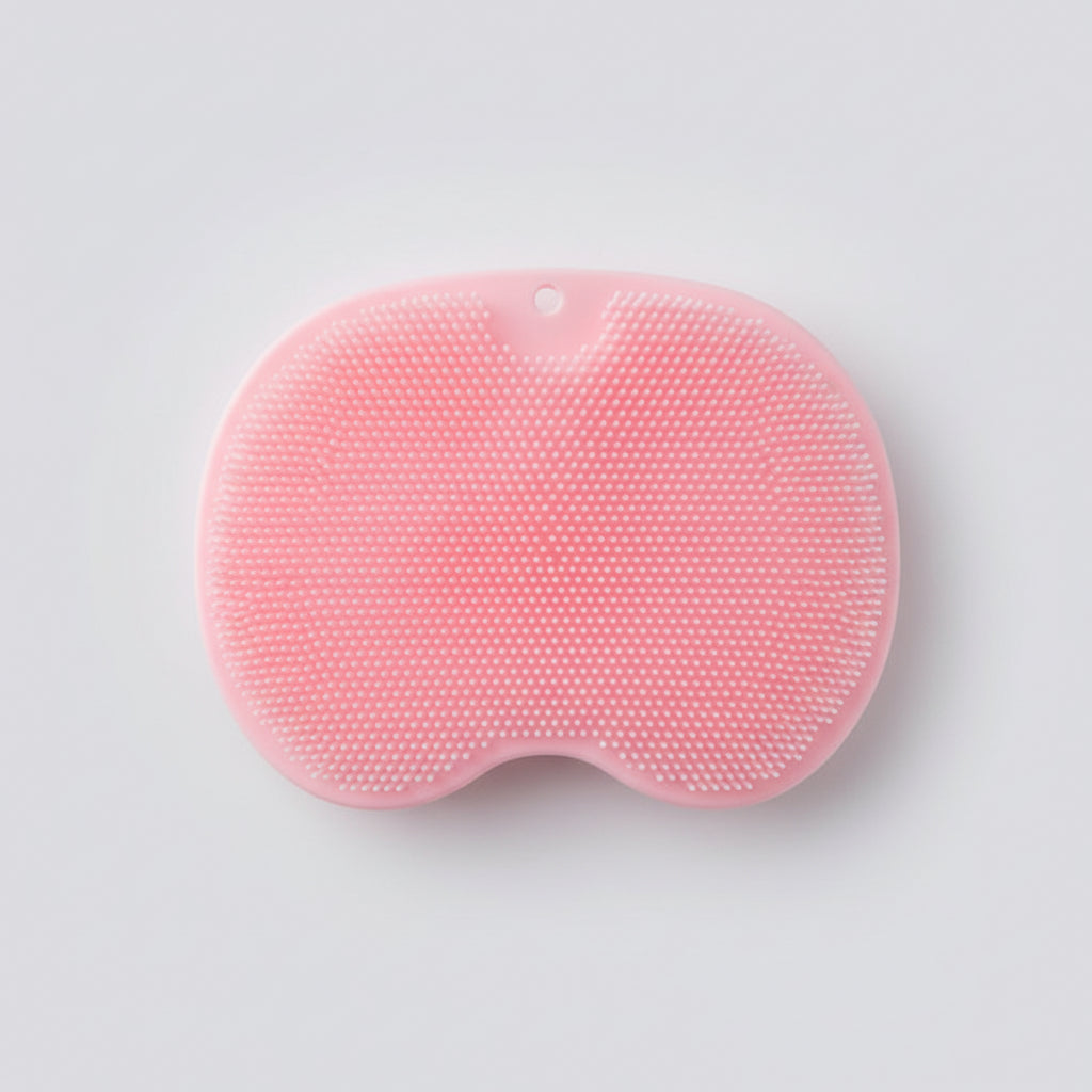 Shower Scrubbing Mat Non Slip Silicone Massage Brush Body