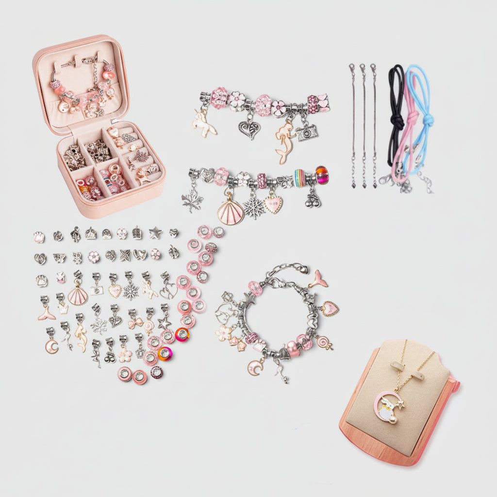 Set Creativo Realizzare Braccialetti Bambini Piccoli