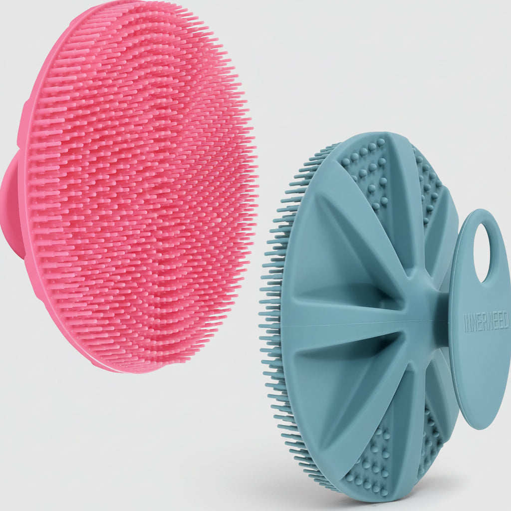 Spazzola Doccia Spazzola Corpo Silicone Impugnatura Ergonomica