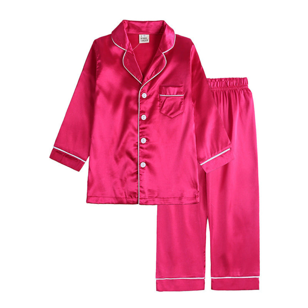 Silk Kids Pajama Set Pure Mulberry Comfort - Image 5