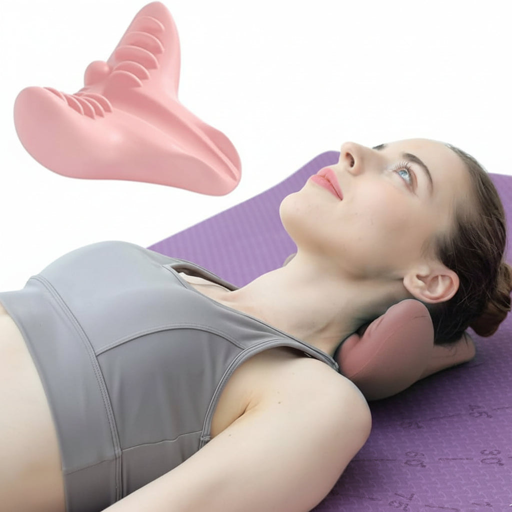 Cuscino Massaggiante Ergonomico Collo Sollievo Dolori Muscolari Stress