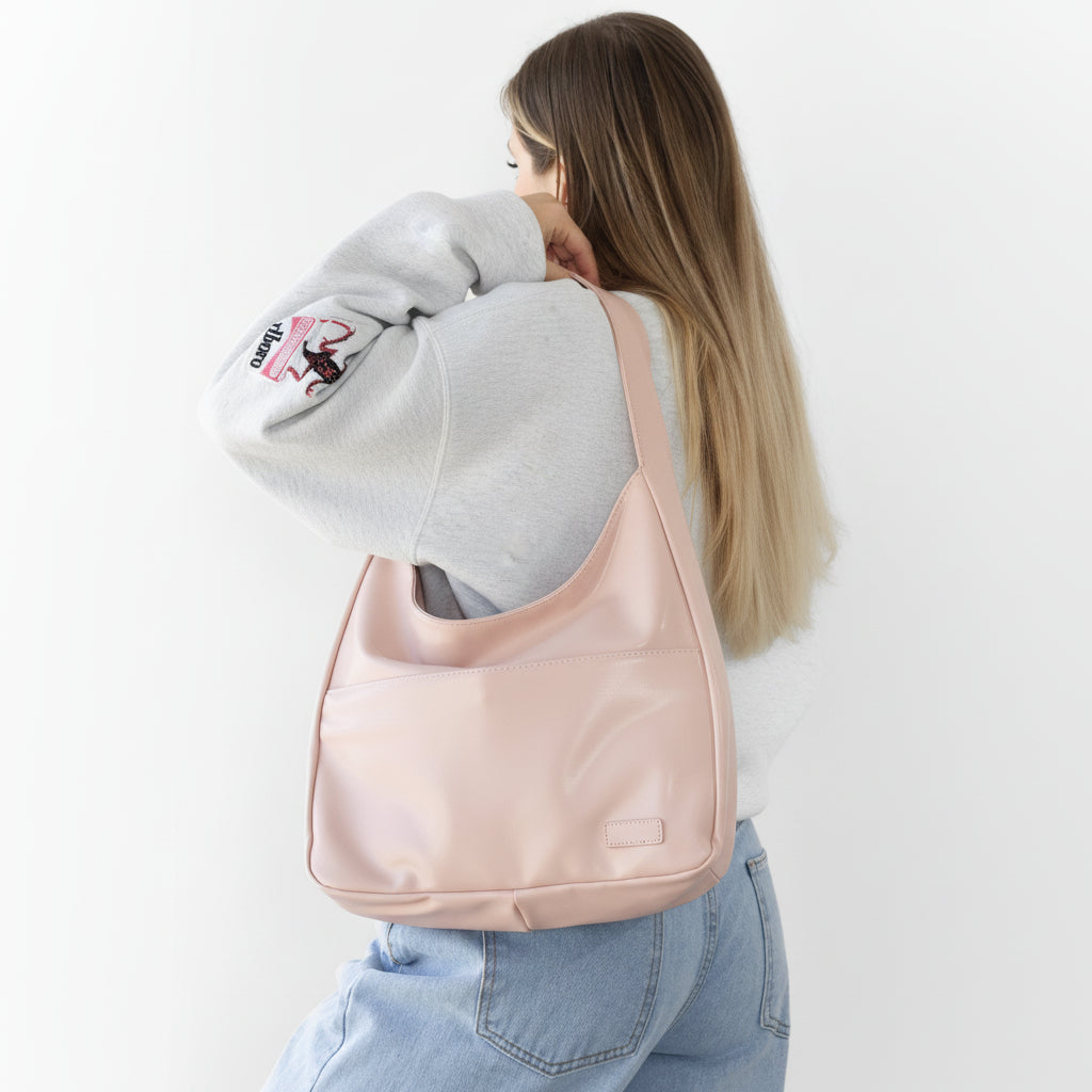 Borsa Spalla Elegante Resistente Chiusura Calamita Cerniera