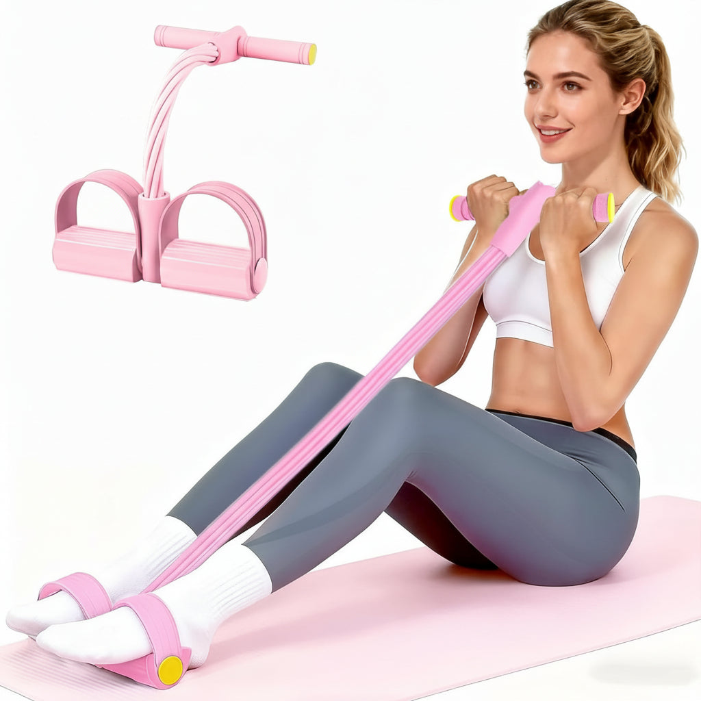 Fitness Band Resistance Pedals Full Body Training Home