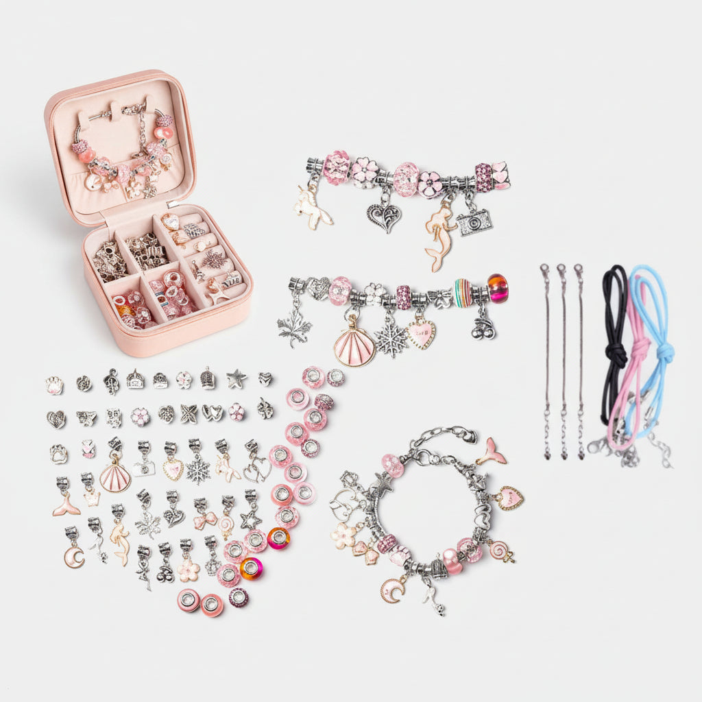 Set Creativo Realizzare Braccialetti Bambini Piccoli