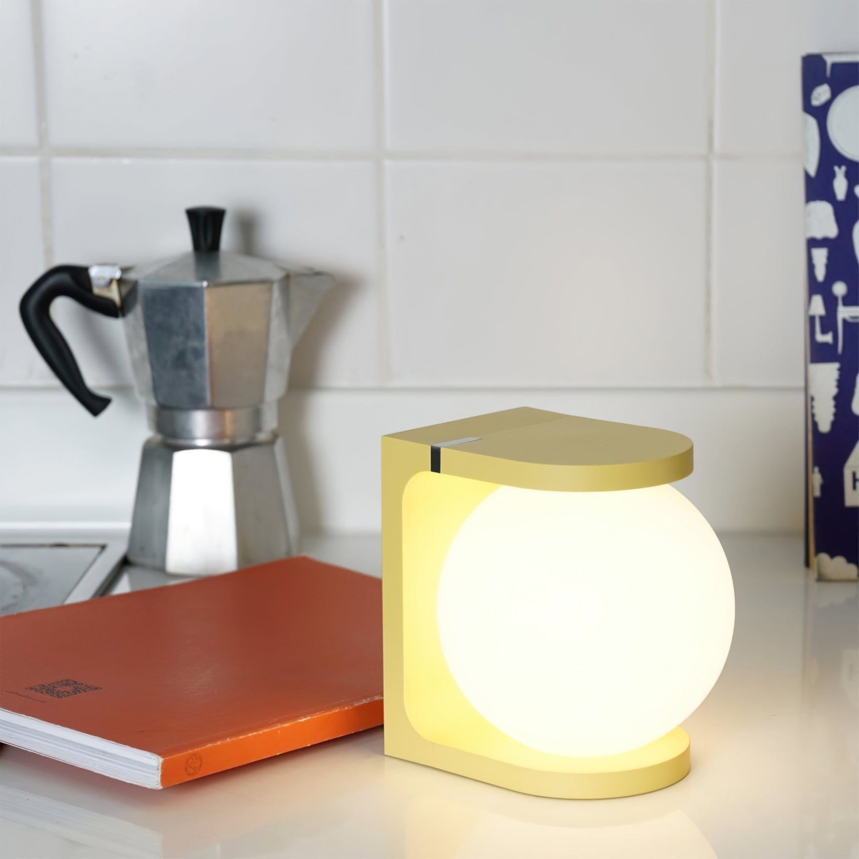 LumiCharge - Wireless Rechargeable LED Table Lamp with Book Support